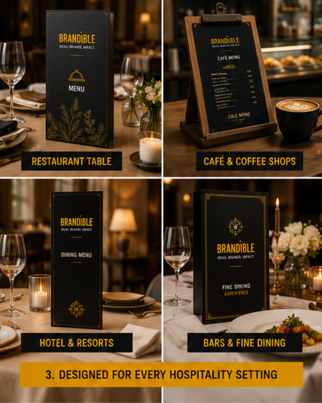 MENU CARDS