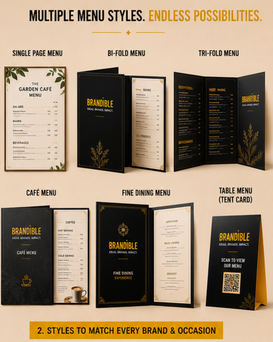 MENU CARDS