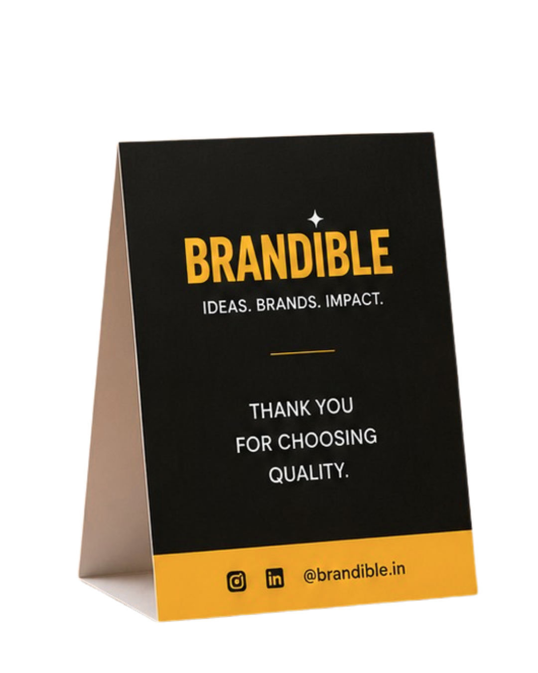 TENT CARDS