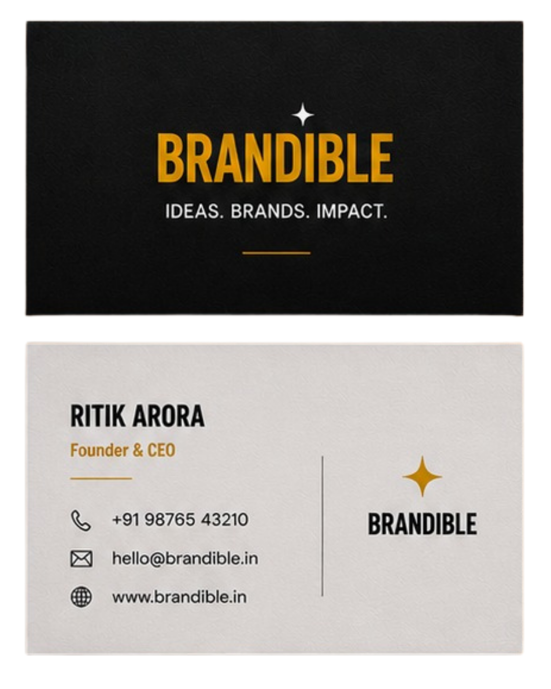 VISITING CARDS
