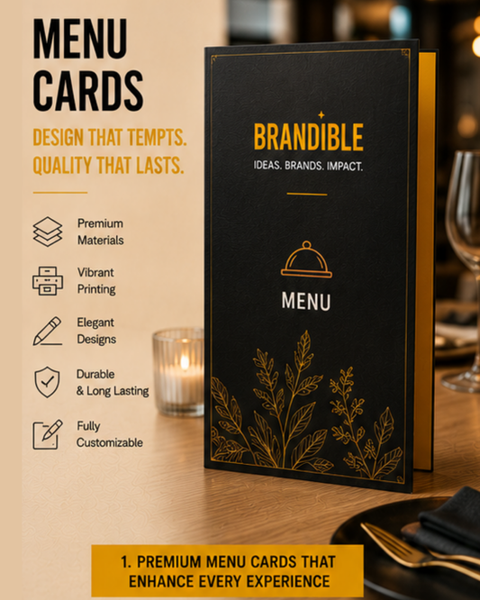 MENU CARDS